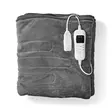 Elektrisk Filt | Filt | 1 Person | 200 x 180 cm | 9 Värmeinställningar | 9 h | Tvättbar | Överhettningsskydd | Digital kontroll | Fleece - Nedis produkter - 5412810334773 - 75