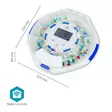 SmartLife Pill Dispenser | Wi-Fi | 28 Fack | Antal larmtider: 9 larmtider per dag | Ljus / Pip / Röst | LCD-skärm | Vit - Vardagsverktyg - 5412810443383 - 55