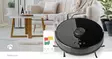 SmartLife Robot Dammsugare | Lasernavigation | Wi-Fi | Kapacitet insamlingsreservoir: 0.6 l | Automatisk laddning | Maximal användningstid: 2 timmar | Svart | Android / IOS - Robotdammsugare - 5412810335763 - 90