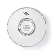 Rök & kolmonoxid Alarm | Batteridriven | Batterilängd upp till: 10 år | EN 14604 | Med testknapp | 85 dB | ABS | Vit - Brandvarnare och kolmonoxidvarnare - 5412810334803 - 1