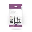 USB-kabel | USB 2.0 | USB-A Hane | USB-C Hane | 15 W | 480 Mbps | Nickelplaterad | 1.50 m | Rund | Silikon | Svart | Låda - Dator och nätverk - 5412810417933 - 66
