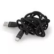 USB-kabel | USB 2.0 | USB-A Hane | USB-C Hane | 15 W | 480 Mbps | Nickelplaterad | 1.50 m | Rund | Silikon | Svart | Låda - Dator och nätverk - 5412810417933 - 53