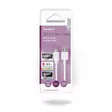USB-kabel | USB 3.2 Gen 1 | USB-A Hane | USB-C Hane | 60 W | 5 Gbps | Nickelplaterad | 1.00 m | Rund | PVC | Vit | Låda - Dator och nätverk - 5412810401383 - 66