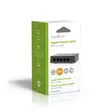 Nätverksomkopplare | Trådbunden hastighet: Gigabit | Antal Ethernet portar: 5 - Nätverksenheter - 5412810417353 - 69