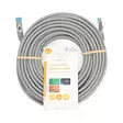 CAT6a nätverkskabel | S/FTP | RJ45 hane | RJ45 hane | 15.0 m | Snagless | Rund | LSZH | Grå | Label - Dator och nätverk - 5412810452743 - 66