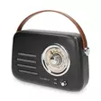 FM-radio | Portabel design | Bluetooth® / FM | Accu Powered / USB ström | Analog | 10 W | Bluetooth® | Svart - Radioapparater - 5412810477043 - 41