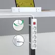 Gren kontakt | Jordad kontakt / Typ F (CEE 7/7) | 5-vägs | 1.50 m | 3680 W | 16 A | USB-anslutning | På / av-knapp | Vit - Förlängningskablar - 5412810481743 - 48