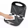 Sandwich Maker | 750 W | Sandwichplattor | Automatisk temperaturkontroll | Non-stick-beläggning | Svart - Smörgåsgrillar och brödrostar - 8711902090663 - 45