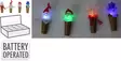 Julig flaskkork med LED-ljus i dekorativ akryl – stämningsfull och praktisk - Ljussmycken och ljusfigurer - 8721037092753 - 1