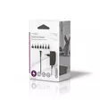 Universal nätadapter | 24 W | 9 - 24 V DC | 1.80 m | 1.0 A - 1.5 A A | 6 plug(s) | Svart - Allmänna strömförsörjningar och adaptrar - 5412810267163 - 67