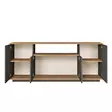 Konsolbord Hanah Home FR15AA Furu Antracit Spånskiva 180x75x44,5 cm - Byråer och skåp - 8684282994053 - 4