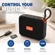 Bluetooth® Högtalare | 360 min | Handhållen design | 10 W | Mono | Bärbar / Hem / Utomhus | Orange / Svart - Bluetooth-högtalare - 5412810475353 - 54