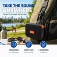 Bluetooth® Högtalare | 360 min | Handhållen design | 10 W | Mono | Bärbar / Hem / Utomhus | Orange / Svart - Bluetooth-högtalare - 5412810475353 - 51