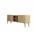 TV-bänk Hanah Home Carmen 1532 Ek Spånskiva 150x52x34 cm - TV-bänkar - 8683743041893 - 1