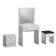 Sminkbord Hanah Home Nice Marmormönster Spånskiva 65x139x35 cm - Toalettbord - 8684282984863 - 1