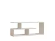 TV-bänk Hanah Home Cafu Vit Spånskiva 100x40x29,6 cm - TV-bänkar - 8683342851893 - 3