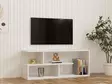 TV-bänk Hanah Home Cafu Vit Spånskiva 100x40x29,6 cm - TV-bänkar - 8683342851893 - 1