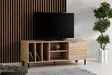 TV-bänk Hanah Home Bodegas Ek Spånskiva 140x55x40 cm - TV-bänkar - 8683342427333 - 2