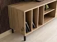 TV-bänk Hanah Home Bodegas Ek Spånskiva 140x55x40 cm - TV-bänkar - 8683342427333 - 3