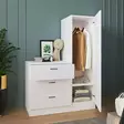 Förvaringsskåp Hanah Home Cc6W Vit Spånskiva 60x72x47 cm 40x140x47 cm - Skåp och byråer - 8683342772303 - 4
