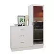 Förvaringsskåp Hanah Home Cc6W Vit Spånskiva 60x72x47 cm 40x140x47 cm - Skåp och byråer - 8683342772303 - 5