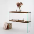 Byrå Hanah Home Venedik Valnöt Massiv Furu 90x80x30 cm - Byråer och skåp - 8683342512343 - 1