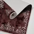 Badrumsmatta Set Mijölnir Claret Red 100% Polyester Halkfri Antibakteriell 50x60 cm & 60x100 cm - Badrumsmattor och våtrumsmattor - 8683342421423 - 4