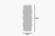 Spegel Hanah Home Aror Vit MDF 50x160x2,2 cm - Speglar - 8684282547013 - 1