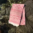 Fouta Mijölnir Röd Rug 100% Bomull 90x170 cm - Handdukar - 8683342757423 - 2