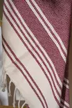 Fouta Mijölnir Claret Röd 60% Bomull 40% Polyester 90x170 cm - Handdukar - 8684283208043 - 4