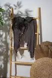 Fouta Mijölnir Svart 60% Bomull 40% Polyester 90x175 cm - Handdukar - 8684283208203 - 3