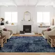 Matta Conceptum Exfab210 Grå Marinblå Polyester 80x120 cm - Små mattor och gångmattor - 8683742599173 - 2