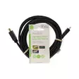 High Speed HDMI kabel med Ethernet | HDMI Kontakt | HDMI Mini kontakt | 4K@30Hz | 10.2 Gbps | 3.00 m | Rund | PVC | Svart | Label - HDMI-kablar - 5412810427093 - 66