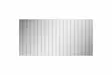 Spegel Hanah Home Rectangular Stripe Silver Akryl 100x40 cm - Speglar - 8684282469513 - 1