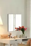 Spegel Hanah Home Square Silver Akryl Med MDF-Baksida 30x30 cm - Speglar - 8684282469223 - 2