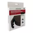 Mag-Pro P-profil fönstertätning, 6 m, brun – EPDM-gummi, självhäftande - Fönster- och dörrtätningar - 6418536038253 - 8