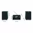 DABMAN i310 CD Hybrid micro Hi-fi System DAB+ / FM / Internet / Bluetooth Svart - Radioapparater - 4024035290003 - 55