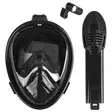 ISport Full Face Kids svart dykarmask för barn, XS - Simglasögon, snorklar, fenor - 6438014402703 - 3