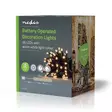 Julbelysning | Sträng | 96 LED's | Varm Vit | 7.20 m | Ljuseffekter: 7 | Inomhus eller Utomhus | Batteridriven - Nedis produkter - 5412810407293 - 67