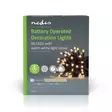 Julbelysning | Sträng | 96 LED's | Varm Vit | 7.20 m | Ljuseffekter: 7 | Inomhus eller Utomhus | Batteridriven - Nedis produkter - 5412810407293 - 66