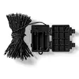 Julbelysning | Sträng | 96 LED's | Varm Vit | 7.20 m | Ljuseffekter: 7 | Inomhus eller Utomhus | Batteridriven - Nedis produkter - 5412810407293 - 46