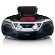 Bärbar Boombox med DAB+/FM-radio, Bluetooth®, CD, kassettbandspelare och USB-spelare Silver - Radioapparater - 8711902065043 - 12