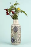 Dekorativ Kruka Aberto Design YL709 Flerfärgad Keramik 11x26 cm - Hängande blomkrukor och vaser - 8684283435623 - 2