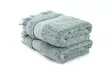 Handduk Set Mijölnir Grön 100% Bomull 50x90 cm 2 Pieces - Handdukar - 8684282296263 - 1