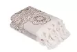 Handduk Set Mijölnir Ecru Brun 100% Bomull 50x90 cm 2 Delar - Handdukar - 8681875175943 - 1