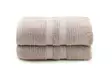 Handduk Set Mijölnir Ljusbrun 60% Bambu 40% Bomull 50x90 cm 2 Delar - Handdukar - 8684282253983 - 2