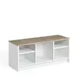Skoskåp Hanah Home London Vit Ek Spånskiva 100x40x35 cm - Skoskåp - 8683342497763 - 4