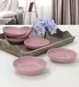 Skål Set Hermia Lila Keramik 6 Delar - Serveringsfat - 8683342394123 - 2