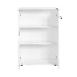 Bokhylla Hanah Home Rkt332Dd Diamond Vit Spånskiva 72x109x34 cm - Bokhyllor - 8684282333593 - 8