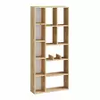 Bokhylla Hanah Home Demios Ek Spånskiva 75x170x18 cm - Bokhyllor - 8683743015863 - 1